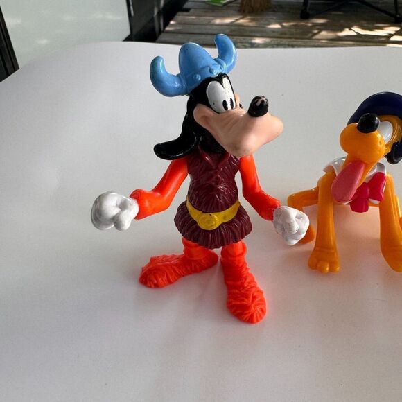 Vintage Disney World Epcot Center Mickey Mouse Friends Figure Toy Lot of 3 - Picture 2 of 4